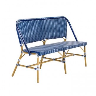 Outdoor Rattan Hospitality Bench Seating - Bastille